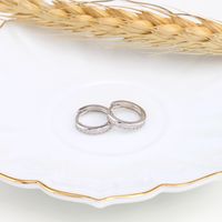 1 Pair Simple Style Solid Color Inlay Sterling Silver Earrings main image 8