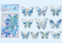 1 Set Butterfly Class Learning Pet Cute Stickers main image 3