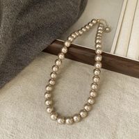 Elegant Lady Geometric Artificial Rhinestones Artificial Pearls Alloy Wholesale Pendant Necklace sku image 13