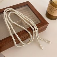Elegant Lady Geometric Artificial Rhinestones Artificial Pearls Alloy Wholesale Pendant Necklace sku image 28