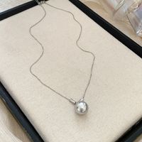 Elegant Lady Geometric Artificial Rhinestones Artificial Pearls Alloy Wholesale Pendant Necklace sku image 6