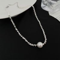 Elegant Lady Geometric Artificial Rhinestones Artificial Pearls Alloy Wholesale Pendant Necklace sku image 44