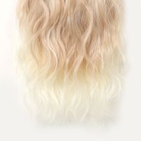 Women's Simple Style Gold Casual Weekend Chemical Fiber Long Curly Hair Wig Clips main image 6