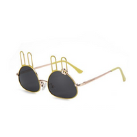 Cartoon Style Cute Simple Style Bunny Ears Tac Special-shaped Mirror Full Frame Kids Sunglasses sku image 6