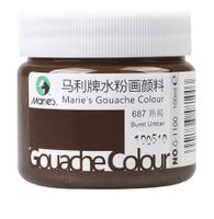 1 Piece Solid Color Casual Daily Gouache Simple Style Drawing Pigments sku image 18