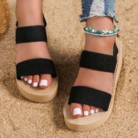 Women's Casual Color Block Round Toe Casual Sandals main image 2