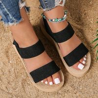 Women's Casual Color Block Round Toe Casual Sandals main image 6