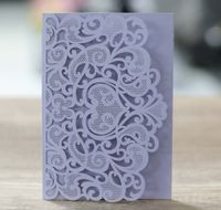 Cute Double Heart Solid Color Iridescent Paper Wedding sku image 12