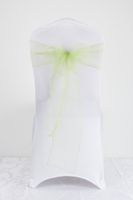 Süss Einfacher Stil Einfarbig Bogenknoten Polyester Bankett Täglich Stuhl Rücken Dekoration Streamer sku image 9