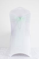 Süss Einfacher Stil Einfarbig Bogenknoten Polyester Bankett Täglich Stuhl Rücken Dekoration Streamer sku image 17