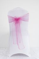 Süss Einfacher Stil Einfarbig Bogenknoten Polyester Bankett Täglich Stuhl Rücken Dekoration Streamer sku image 10