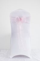 Süss Einfacher Stil Einfarbig Bogenknoten Polyester Bankett Täglich Stuhl Rücken Dekoration Streamer sku image 18