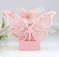 Bow Knot Iridescent Paper 210g Wedding Banquet Gift Bags main image 3