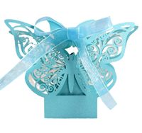 Bow Knot Iridescent Paper 210g Wedding Banquet Gift Bags main image 2