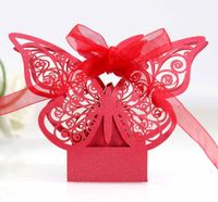 Bow Knot Iridescent Paper 210g Wedding Banquet Gift Bags sku image 8