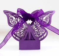 Bow Knot Iridescent Paper 210g Wedding Banquet Gift Bags sku image 5