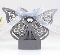 Bow Knot Iridescent Paper 210g Wedding Banquet Gift Bags sku image 14