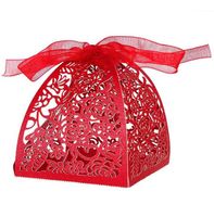 Valentine's Day Flower Paper Wedding Banquet Gift Bags sku image 4