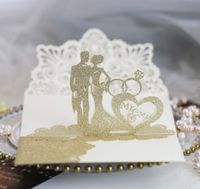 Sweet Double Heart Letter Iridescent Paper Wedding sku image 3