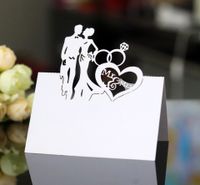 Sweet Double Heart Iridescent Paper Wedding Party sku image 1