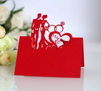 Sweet Double Heart Iridescent Paper Wedding Party sku image 5