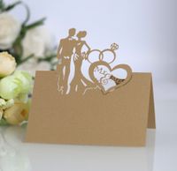 Sweet Double Heart Iridescent Paper Wedding Party sku image 7