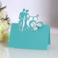 Sweet Double Heart Iridescent Paper Wedding Party sku image 10