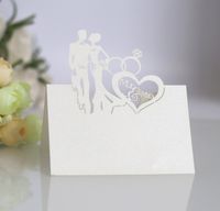 Sweet Double Heart Iridescent Paper Wedding Party sku image 13