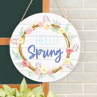 Simple Style Letter Wood Daily Festival Decorative Props sku image 1