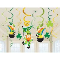 St. Patrick Vintage Style Shamrock Paper Casual Daily Festival Decorative Props sku image 3