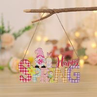 Easter Cute Letter Wood Party Decorative Props sku image 2