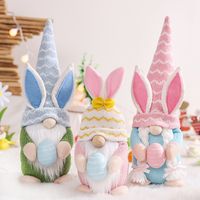 Easter Cute Simple Style Color Block Cloth Holiday Festival Decorative Props main image 1