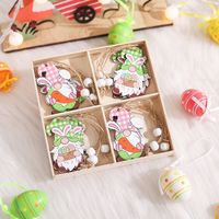 Easter Simple Style Classic Style Color Block Wood Holiday Daily Decorative Props sku image 3