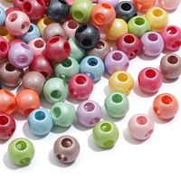5 PCS/Package Arylic Solid Color Beads main image 1