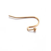 100 PCS/Package Stainless Steel Solid Color Hook Earring Findings Simple Style sku image 19