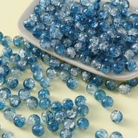 50 Pieces Diameter 10mm Glass Crack Beads sku image 8