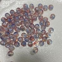 50 Pieces Diameter 10mm Glass Crack Beads sku image 10