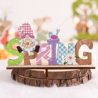 Easter Simple Style Classic Style Letter Wood Holiday Daily Decorative Props sku image 1