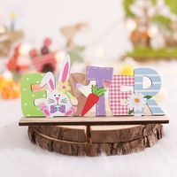 Easter Simple Style Classic Style Letter Wood Holiday Daily Decorative Props sku image 2