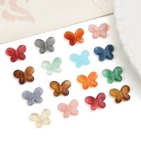 20 Pieces Arylic Butterfly Beads main image 1