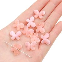 20 Pieces Arylic Butterfly Beads sku image 1