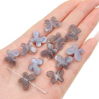 20 Pieces Arylic Butterfly Beads sku image 8