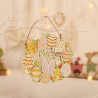 Easter Simple Style Classic Style Letter Wood Party Decorative Props main image 3