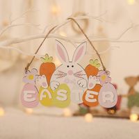 Easter Simple Style Classic Style Letter Wood Party Decorative Props sku image 2