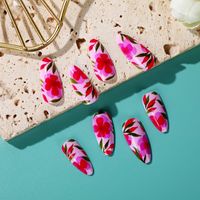 Sweet Cartoon Flower Abs Nail Patches 1 Set main image 2