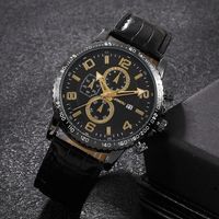 Business Geometric Buckle Quartz Men's Watches main image 6