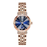 Elegant Geometric Jewelry Buckle Quartz Women's Watches sku image 7
