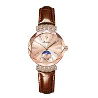 Elegant Geometric Jewelry Buckle Quartz Women's Watches sku image 4