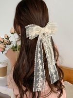 Women's Casual Sweet Flower Cloth Hair Clip main image 3