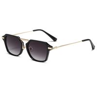 Simple Style Solid Color Pc Square Full Frame Women's Sunglasses sku image 2